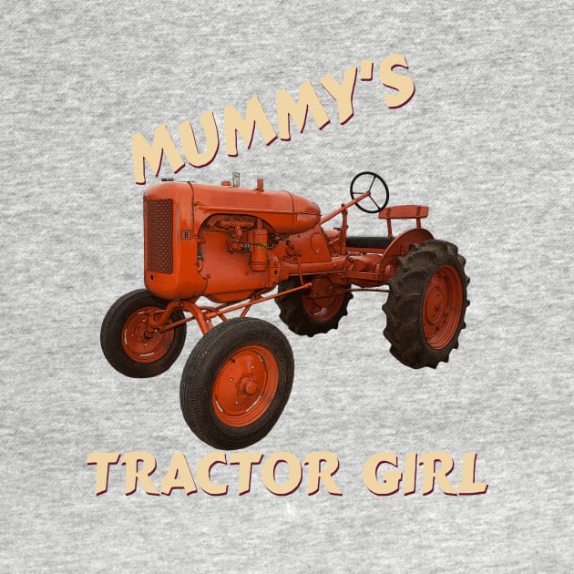 Allis Chalmers Mummy's tractor girl by seadogprints